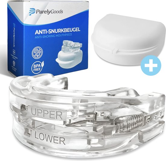 PurelyGoods® Snore Brace - Anti-Schnarch-Bandage - Einstellbar - Neues Modell - Für Männer und Frauen - Anti-Schnarch-Produkte