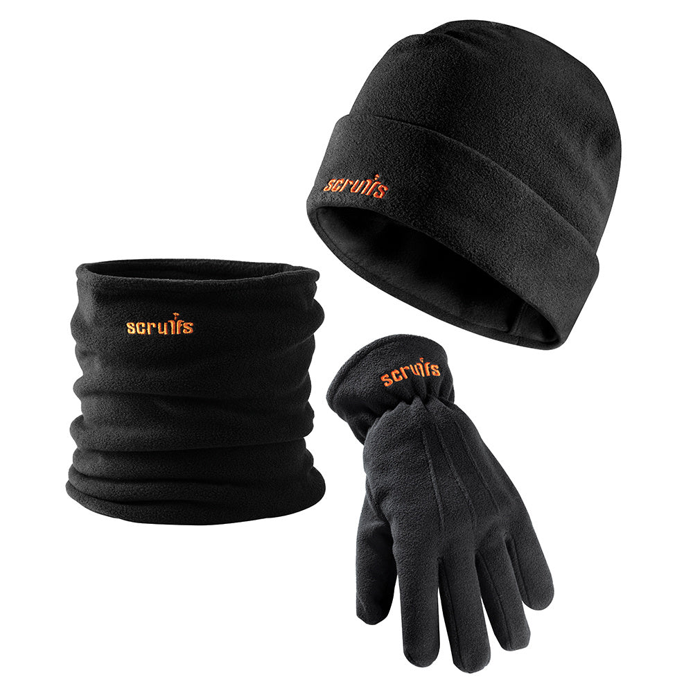 Scruffs Winterausrüstung - Einheitsgröße - Mütze/Schal/Handschuhe - Unisex