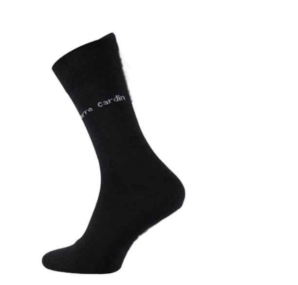 3 Paar Pierre Cardin Herrensocken Schwarz - Größe 39/42 - Stilvoll und bequem