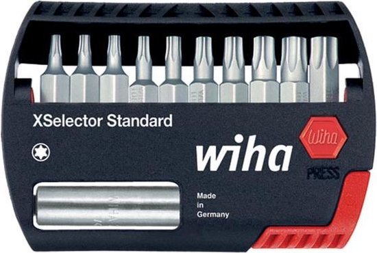 Wiha - Xselector Standard-Bit-Satz - 11-teilig - Sb7944-505