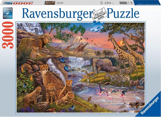 Ravensburger Puzzle Tierwelt - Puzzlespiel - 3000 Teile