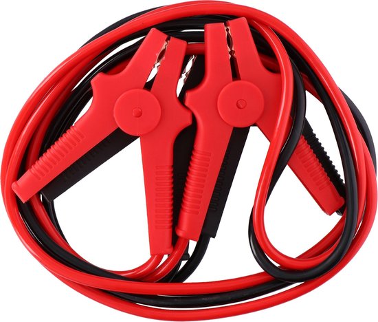 All Ride Starthilfekabel - 3 Meter - mit isolierten Batterieklemmen - DIN 72553