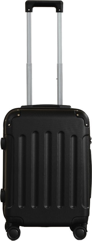 Pathsail - Handgepäck Koffer - 38 x 24 x 57 cm - ABS - Leichter Trolley - Inkl. TSA-Schloss & Spinner-Räder - Schwarz