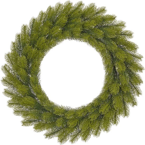 Black Box Trees Nigata Weihnachtskranz - Ø60 cm - Grün