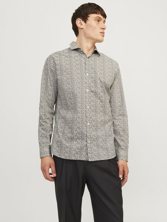 JACK&JONES - JPRBLABLACKPOOL STRETCH LS SHIRT SN - Herren - Hemden