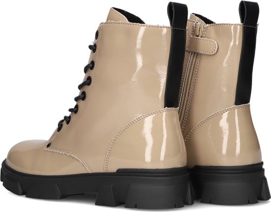 Bullboxer Aaf504f6s Veterinärstiefel - Stiefel mit Schnürung - Mädchen - Taupe - Größe 36