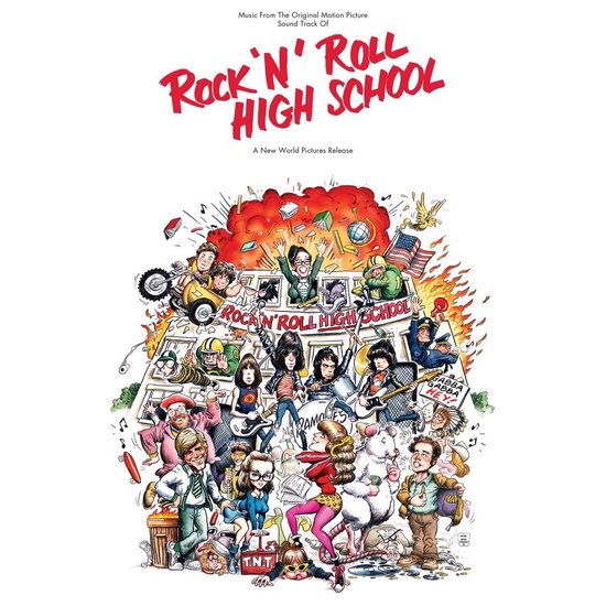 Verschiedene Künstler - Rock N Roll High School (Ost) (Farbiges Vinyl) (LP)