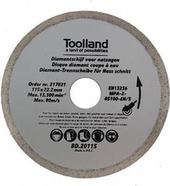 Toolland Diamantscheibe