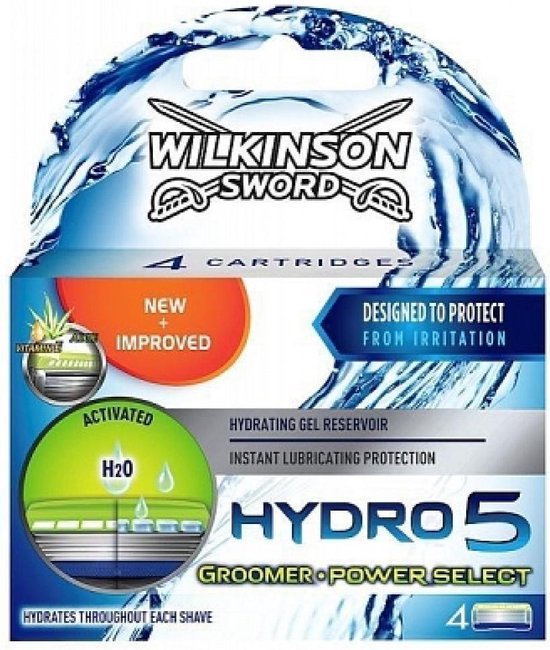 Wilkinson Hydro 5 Rasierklingen - Groomer Power Select 4 Stück