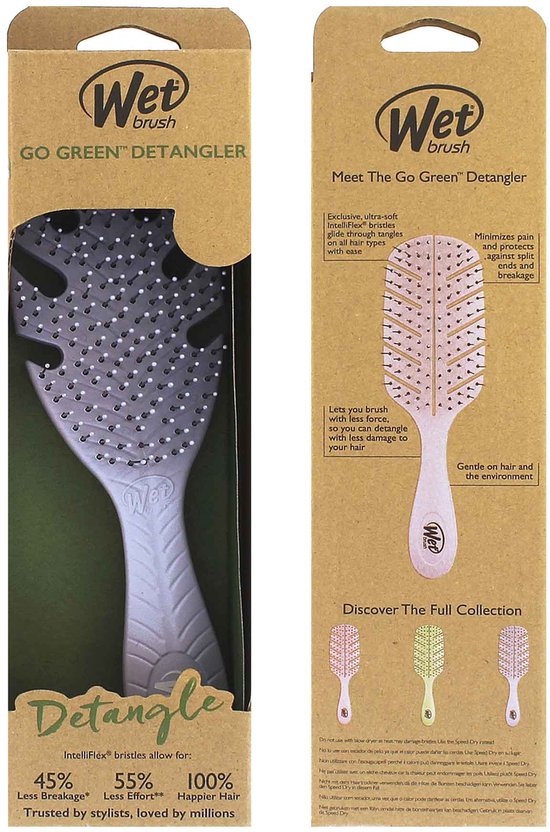 Die nasse Bürste - Go Green Detangler - Lavendel/Violett