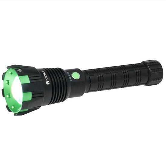 Kodiak Colossus - Mega Beam taktischer LED-Suchscheinwerfer mit Powerbank-Funktion - wiederaufladbar - 4 Modi - 15.000 Lumen max - bis zu 30 Stunden