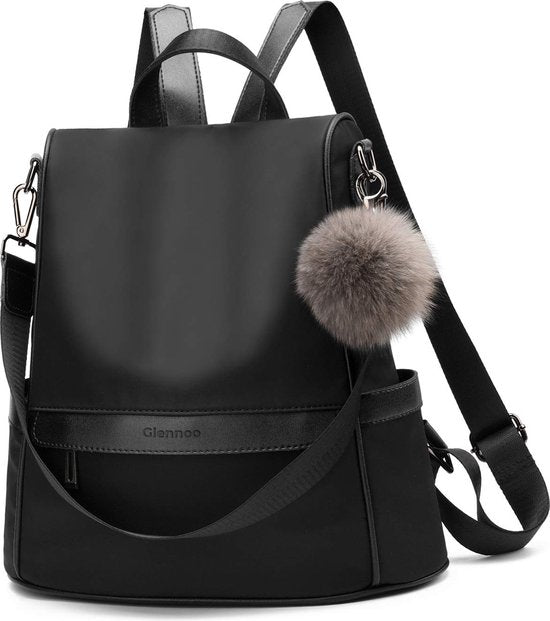 Anti-Diebstahl-Rucksack - Damen - Wasserdicht - Rücken