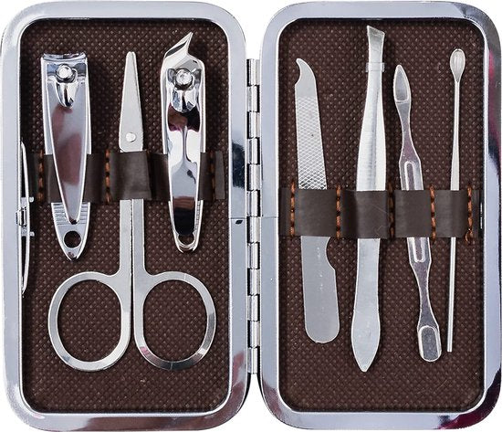 Luxus-Maniküre-Set - Pediküre- und Maniküre-Set - Mit Etui