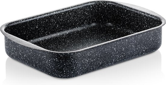 Westinghouse Backofen-Backblech - Ø 30 cm - Schwarzer Marmor - Spülmaschinenfest