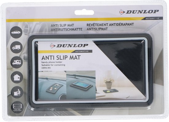 Dunlop Anti-Rutsch-Matte 20 X 11 cm Schwarz