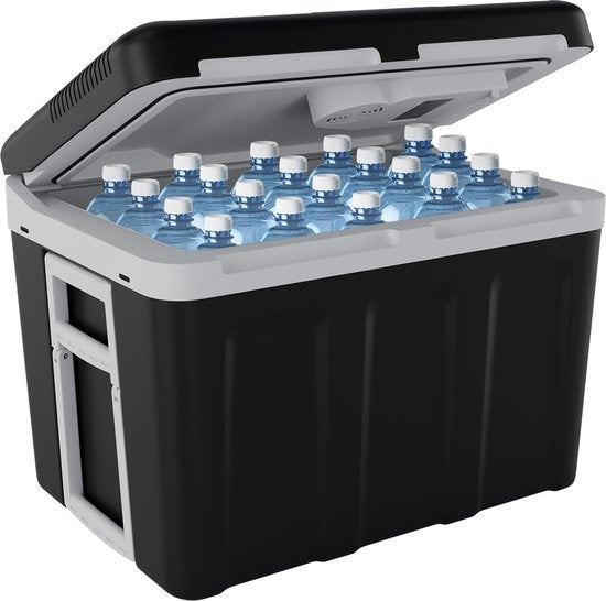 Auronic Electric Kühlbox - Kühlbox - 40L - 12V und 240V - Schwarz