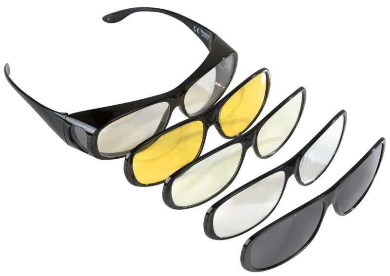 Westfalia Schutzbrille mit 4 Wechselgläsern