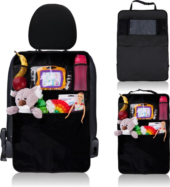 All Ride Autositz-Organizer - Auto-Organizer - Tablet-Halter - Schwarz