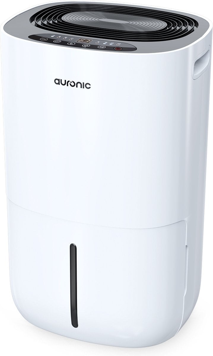 Auronic - Luftentfeuchter und Luftreiniger - Entfeuchtet 20 l pro Tag - Wash-Dry-Funktion - Weiß