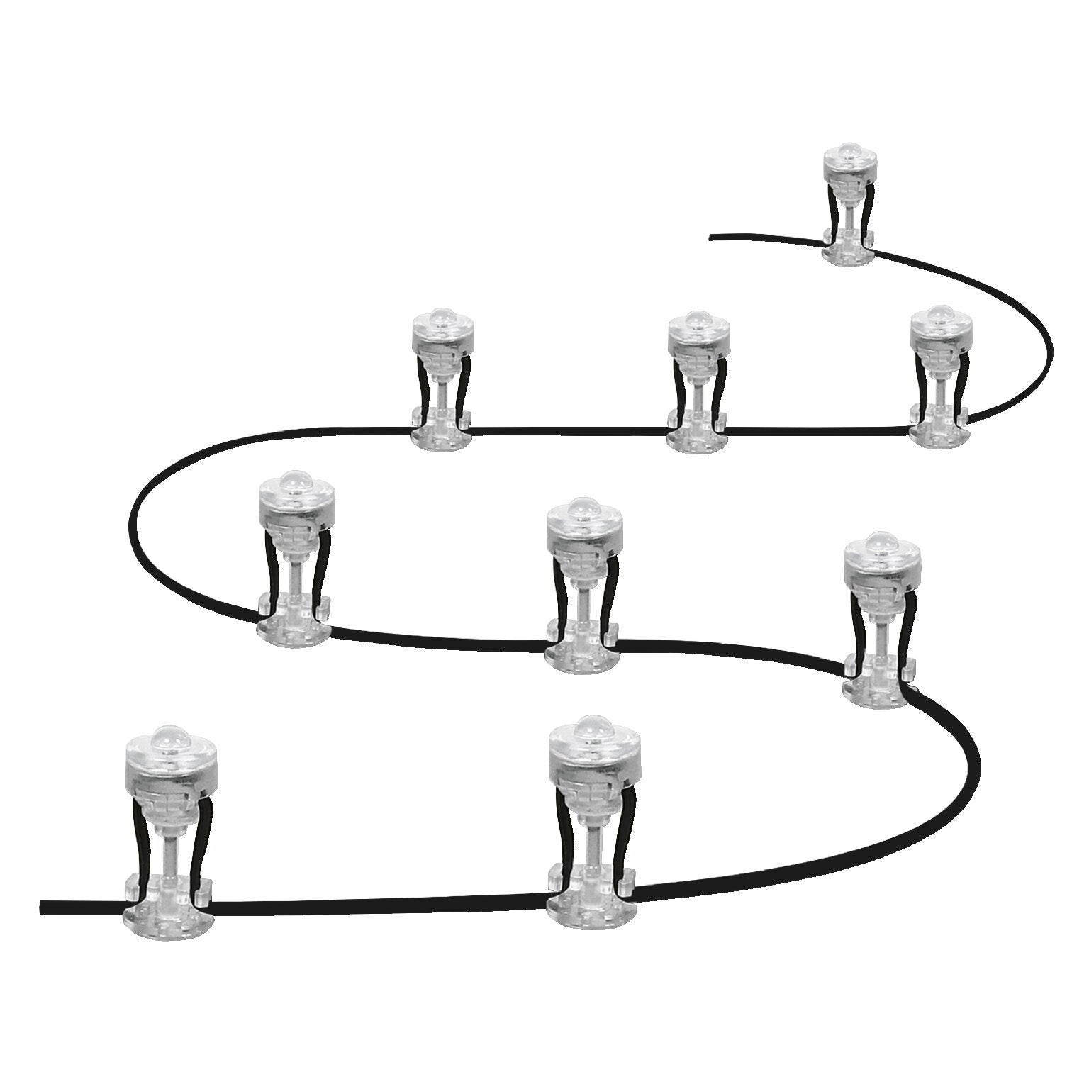 LEDVANCE Smart WiFi Garden DOT LED Spot 9-teilig - Mehrfarbige Beleuchtung