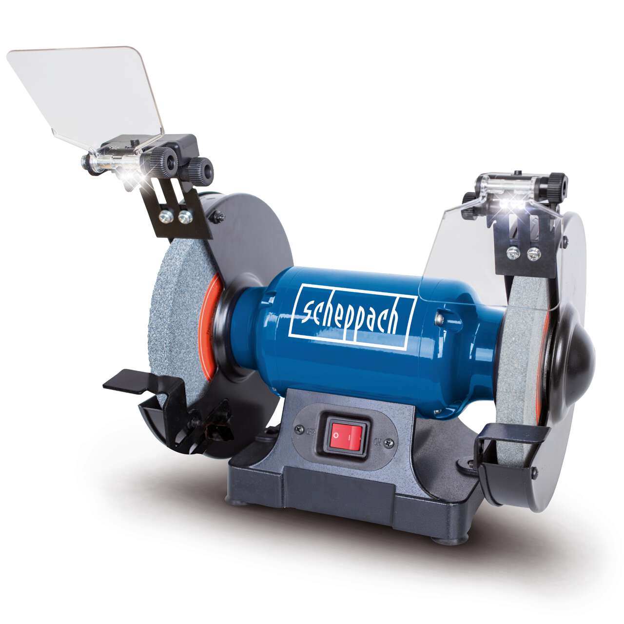 Doppelschleifer SM200L scheppach mit LED - 230-240V 500W - 200mm