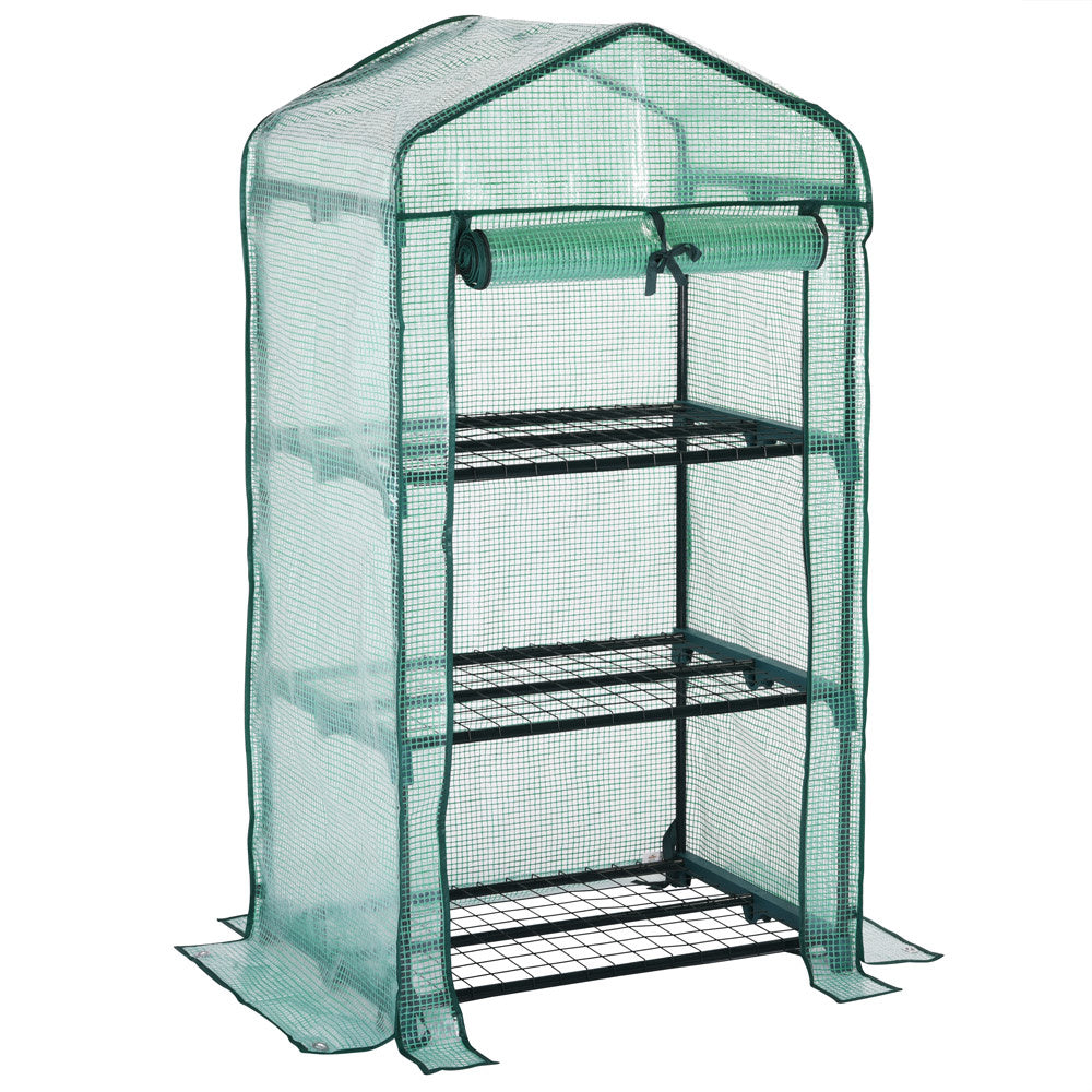 Gardebruk Poly-Gewächshaus 126x49x69cm