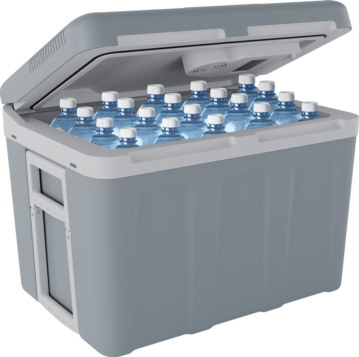 Auronic Electric Kühlbox - Kühlbox - 40L - 12V und 240V - Grau