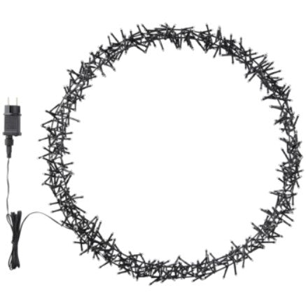 Lichtergirlande mit 500 warmweißen LED-Lichtern - 58 x 7 x 58 cm - 3M Cord Length