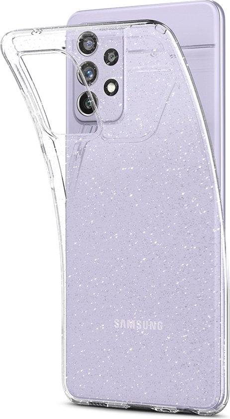 Spigen Flüssigkristall Samsung Galaxy A72 Fall Glitter