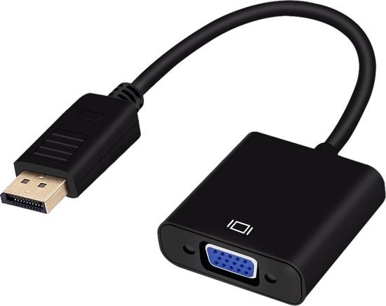 Garpex® Displayport zu VGA Adapter - DP zu VGA - DP zu VGA Adapter - Full HD 1080P Konverter