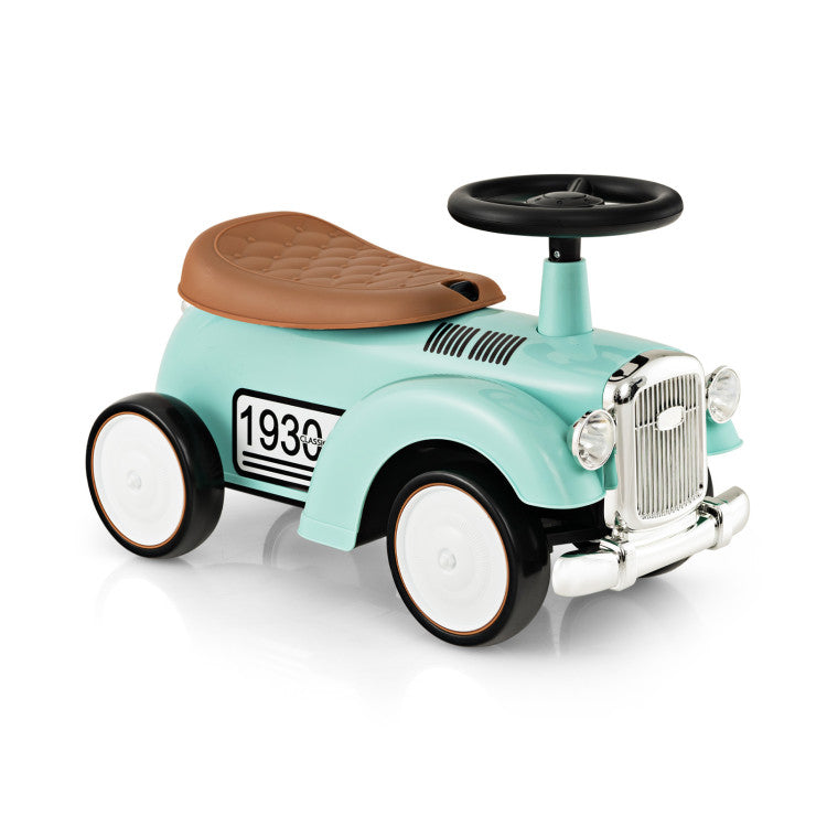 Coast Toy Car - Sichere Lenkung - PP - Max. 25Kg - 58 x 27 x 34 cm - Grün