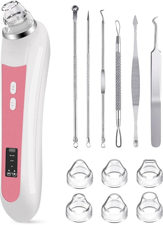 Vimora Mitesser-Entferner - Gesichtsreiniger - Mitesser-Entferner - Pickel-Entfernung - Gesichtsreiniger - Pflege Männer & Frauen - Akne & Pickel - Gesichtspflege-Set - Pure Cleanser