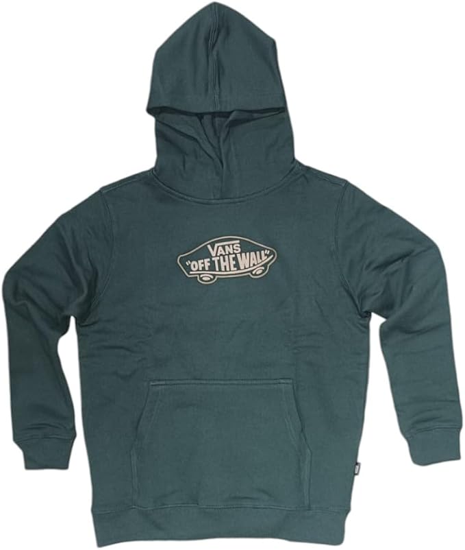 Vans Off The Wall Board Pullover - Green Gables - XL (Kinder) - Bequemer Hoodie für Jungen und Mädchen