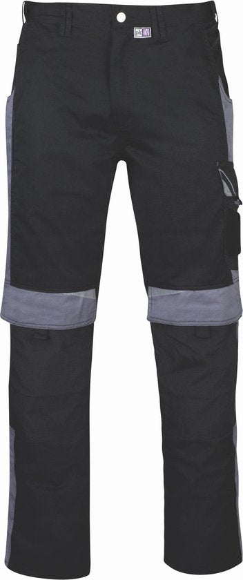 Werkbroek zwart/grijs maat 58