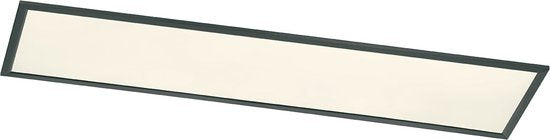 Trio leuchten - LED-Deckenleuchte - Deckenleuchte - 31W - Warmweiß 3000K - Dimmbar - Rechteckig - Schwarz - Aluminium