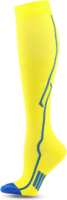Sport+ Compression Socks 3 Paar Laufsocken - Größe 41-46 L/XL - Stützsocken Damen und Herren - Wandersocken - Sportsocken - Nordic Walking Socken