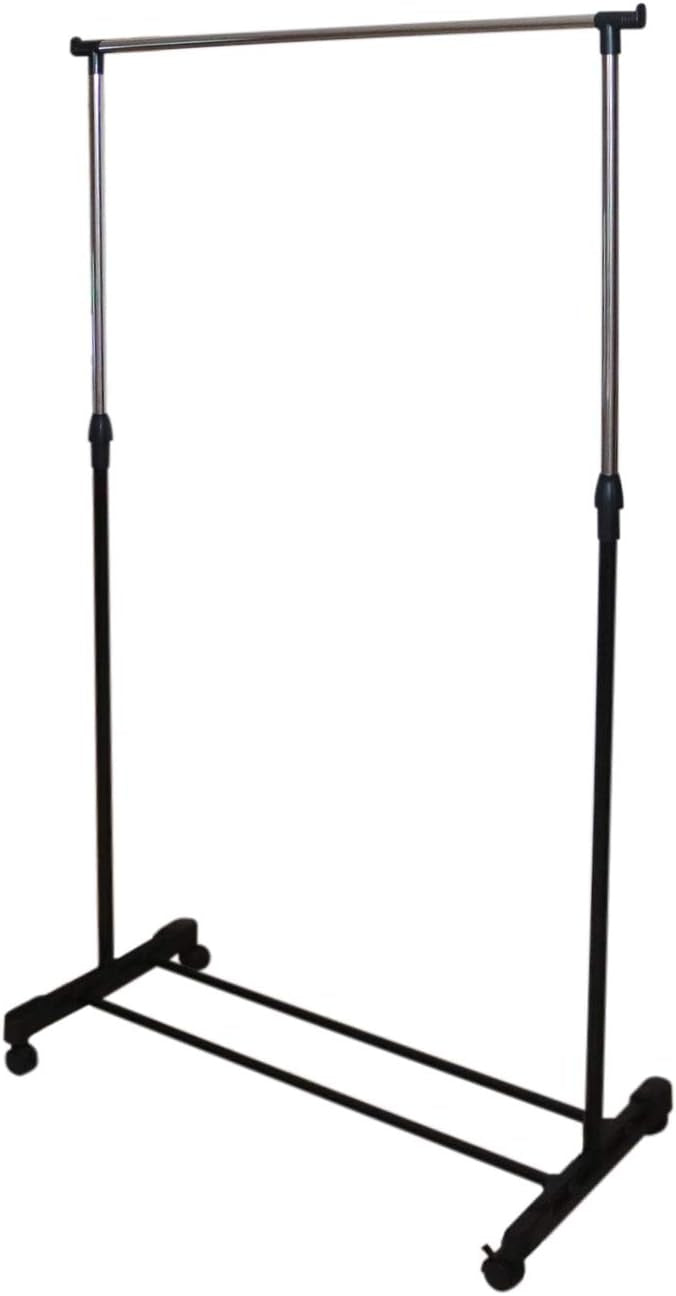 Westerhold - Haushalts-Kleiderständer - Mobil - Stabile Rollen - 80x43x90-165cm