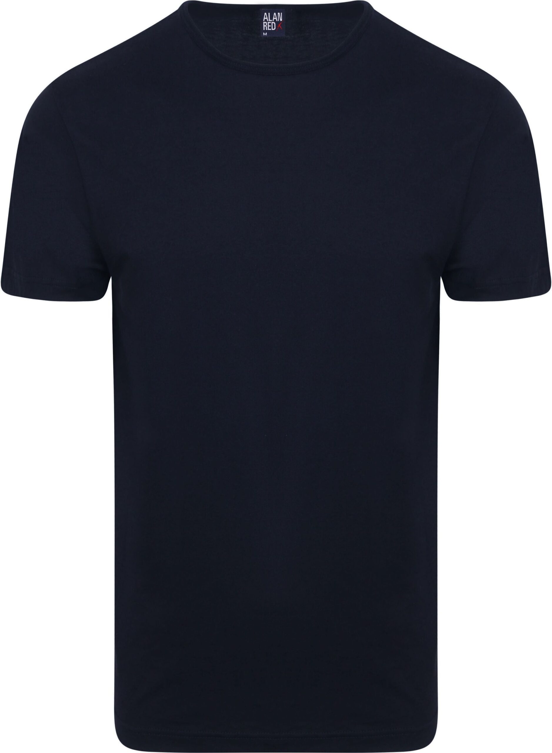 Alan Red - S - Derby T-Shirt - 4er-Pack - Rundhalsausschnitt - Navy