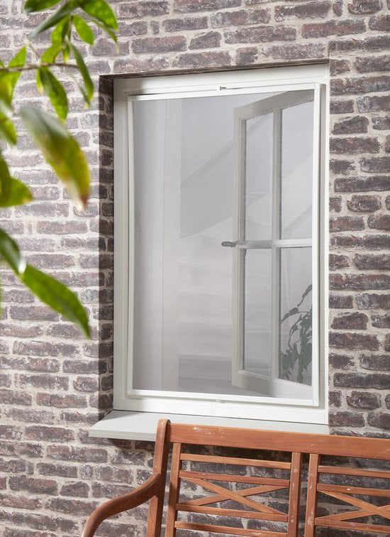 Bruynzeel inzethor - binnendraaiend - Aluminium - 85x115cm - Wit