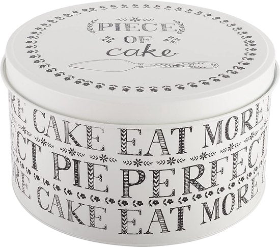 Kreative Tops Aufbewahrungsbox Stir It Up 25 X 14 Cm Aluminium Weiß