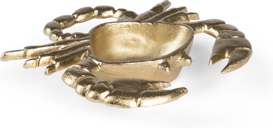 Bold Monkey It's A Crab Bowl - gold