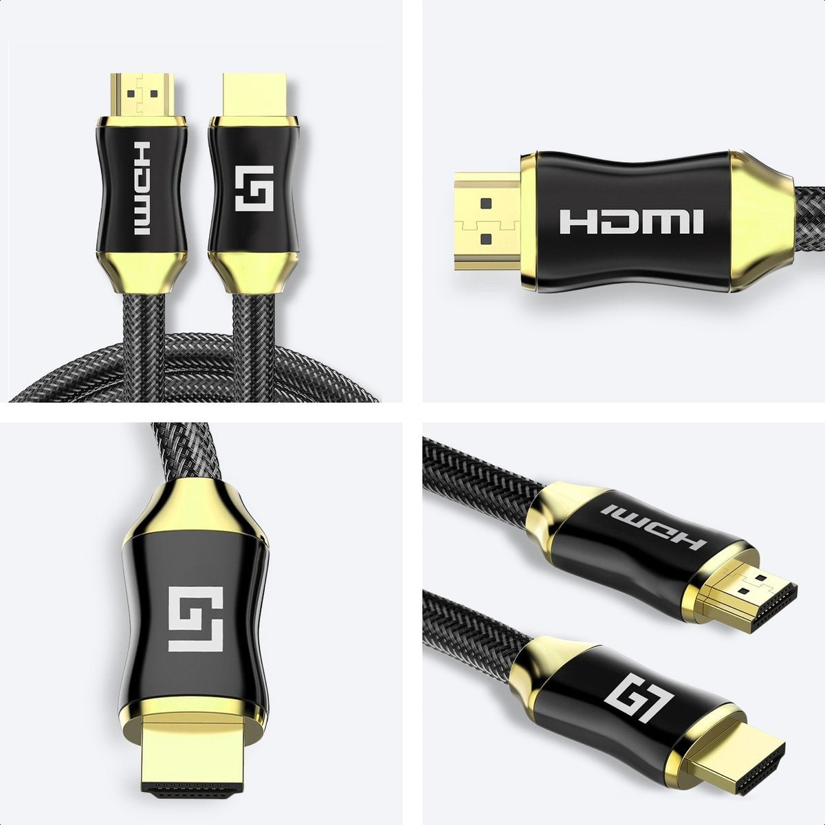 LifeGoods HDMI 2.0 Kabel - 15M - 18Gbps - 4K (60Hz) - Schwarz