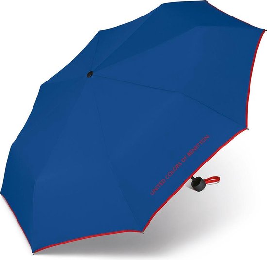 United Colors of Benetton Regenschirm Super Mini - faltbar - Ø 95 cm - Blau