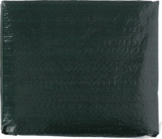 Kinzo BBQ-Abdeckung - BBQ-Schutzhülle für rechteckige Grills - wasserdicht - strapazierfähiges und wiederverwertbares Polyethylen - 122 x 71 x 76 CM - Schwarz