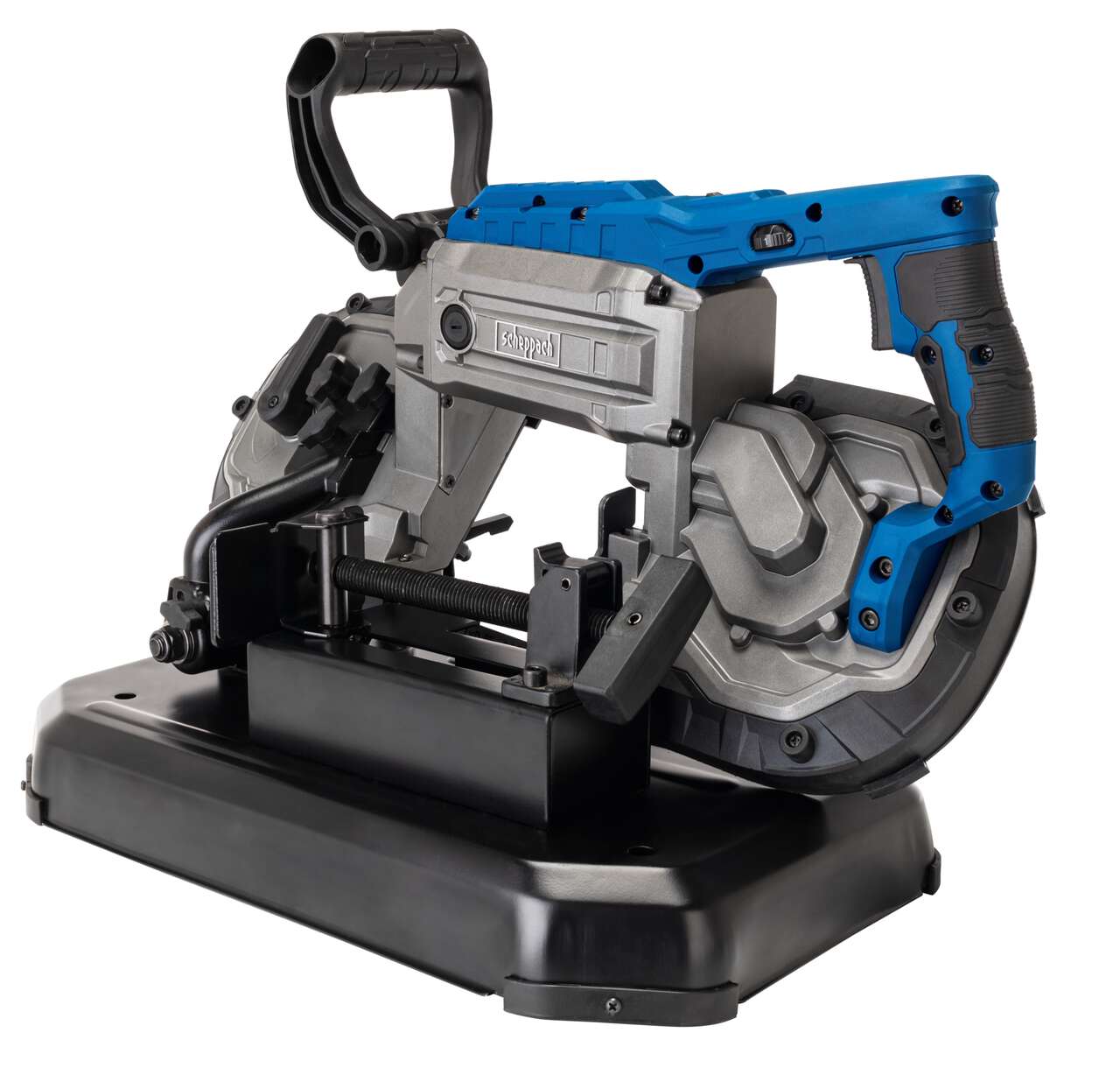 Metallbandsäge MBS1200xt Scheppach - 127mm Schnitthöhe | 1100W | LED Licht | abnehmbar