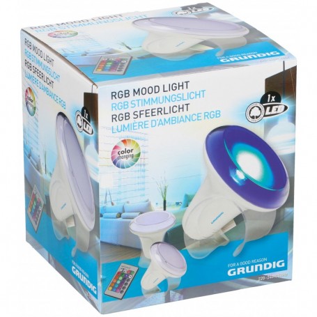 Grundig Mood LED Lampe - Weiß - 16x15