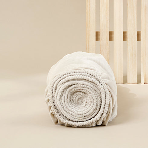 SJUMO Silky Smooth - Naturdüne - Spannbetttuch - 200/210 x 200cm