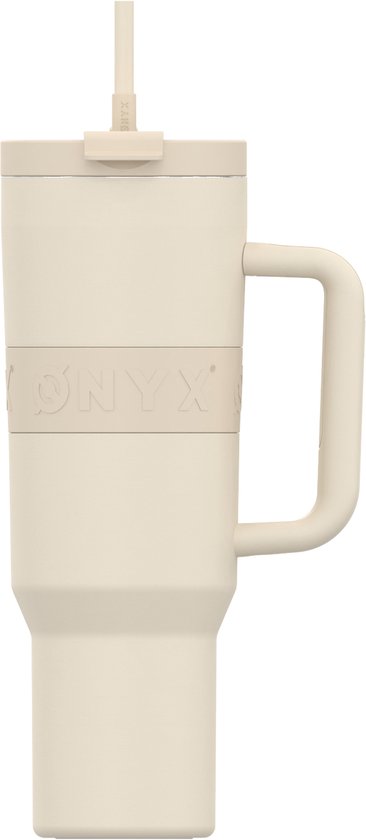 ONYX Trinkflasche mit Strohhalm 1
