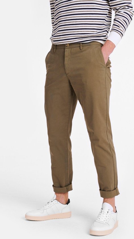 McGregor - Regular Fit - Chino - Garment Dyed - Braun - Größe W32 - L34