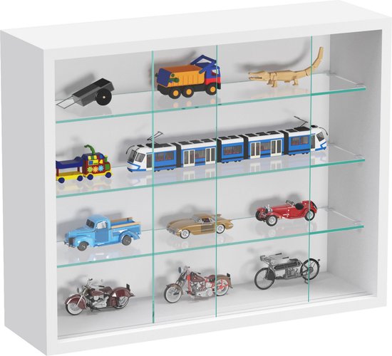 Vitrine stehend Hängevitrine - Schiebetüren - 50 x 40 x 13 cm